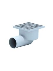 TA1112 трап 110 горизонт с решеткой из нерж стали 15х15