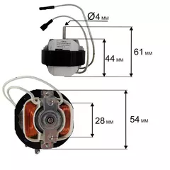 Двигатель эл. переменного тока QUATTRO ELEMENTI QE-2000C c 2022г. (649-226-105)
