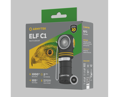 Налобный фонарь Armytek Elf C1 USB-C (холодный свет)  F05003C