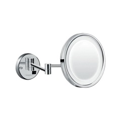 Hansgrohe Logis Universal 73570000 Косметическое зеркало с подсветкой, с 3-кратным увеличением, хром фото