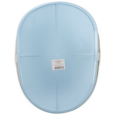 Triol туалет для кошек овальный с бортом, голубой, 490*380*160мм