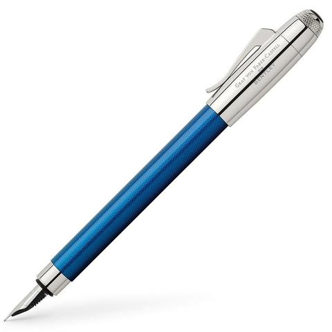 Ручка перьевая Graf von Faber-Castell Bentley Sequin Blue, F (141741)