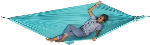 Картинка гамак туристический Ticket to the Moon compact hammock Turquoise - 1