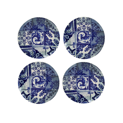 Набор тарелок 4шт Costa Nova cops03-blt(cops03-02013c)