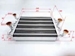 Теплообменник битермический PROTHERM Леопард 24 MTM-CC/1 (H-RU) (арт. 0020119543)