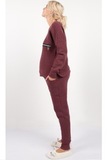 Спортивный костюм для беременных и кормящих 10026 бордовый