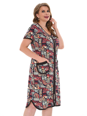 4595 Халат на молнии