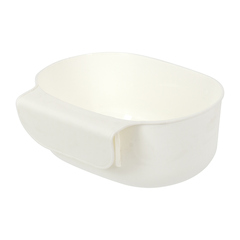 Корзина на дверцу подвесная белая, пластик