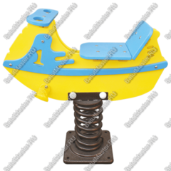 Детская качалка на пружине для игровых площадок "Скутер"