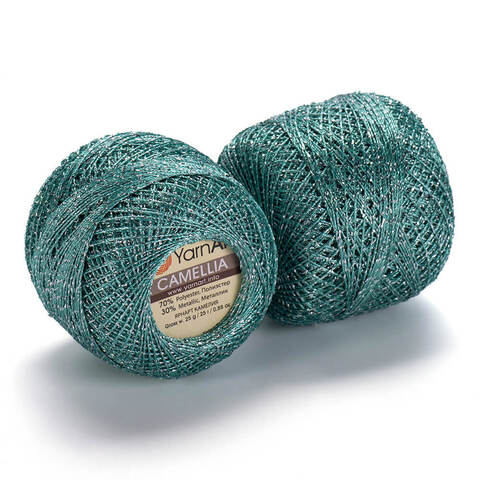 Пряжа YarnArt Camellia арт. 427 мята
