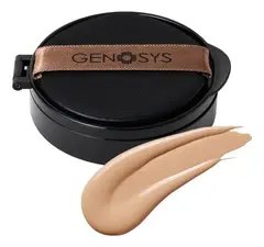 Genosys BB кушон-сменный блок для лица с тонирующим эффектом Skin Caring Blemish Balm Cushion SPF50 PA++++ 15г
