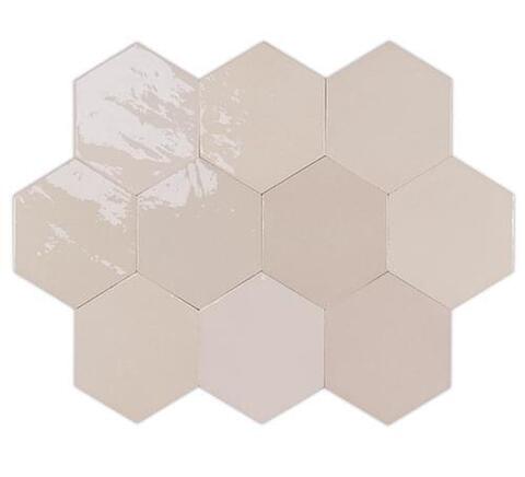 Wow Zellige Hexa Nude 10.8x12.4