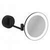 KLUDI VELA R 5899539W Зеркало косметическое подвесное с подсветкой 3х кратное увеличение