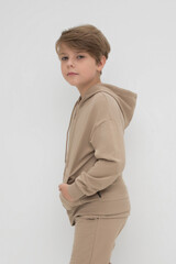 жакет  для мальчика  К 302139/песчаный берег