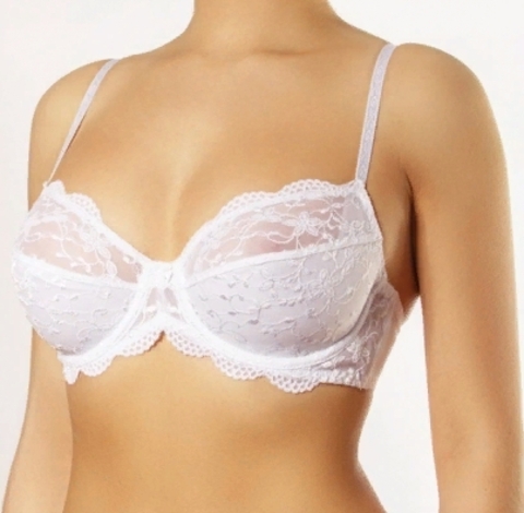 Lisse Бюстгальтер M-004 белый 75D (мягкая чашка)