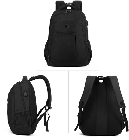 Картинка рюкзак городской Aoking SN86096 Black - 4