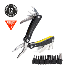Мультитул Ganzo G106 (19 в 1) черный
