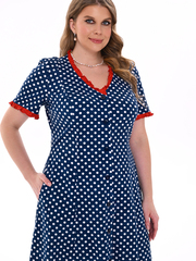 4549 Халат на пуговицах