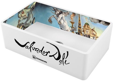 Omoikiri Mikura 76-Dali Natceramic/white