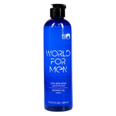 Bio World WORLD FOR MEN Гель для душа Энергетический, 400 мл