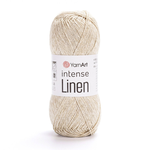 Пряжа YarnArt Intense Linen 4101 суровый