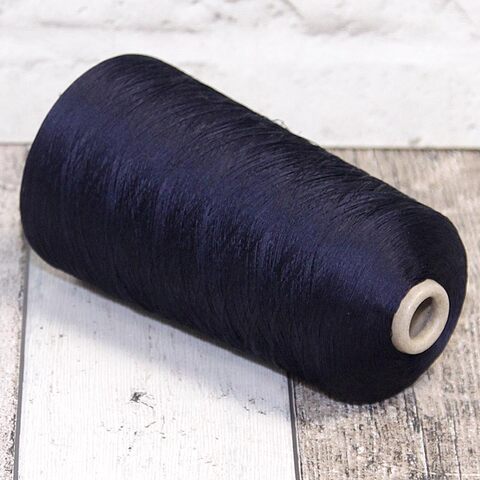 Шелк 100% HASEGAWA 2300 темно-синий