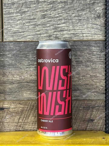 Ostrovica Wish Wish Cherry Ale 0,45 л. ж/б