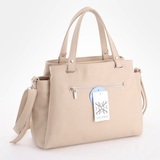 Сумка Саломея 457 леар беж + тиснение