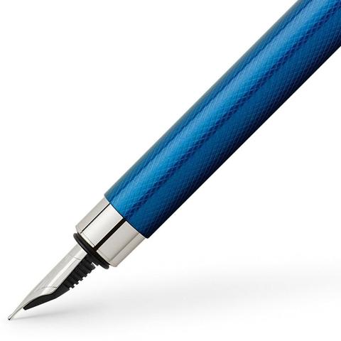 Ручка перьевая Graf von Faber-Castell Bentley Sequin Blue, F (141741)