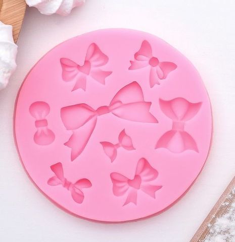 Молд Бантики, 8х8, Арт.СЛ-542, силикон