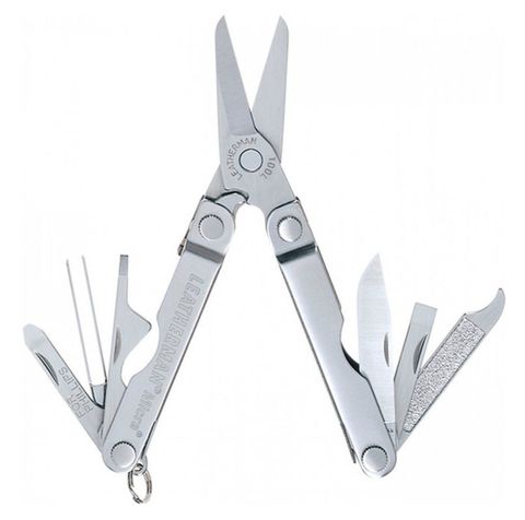 Мультитул Leatherman Micra 10 функций, серебристый (64010181N)