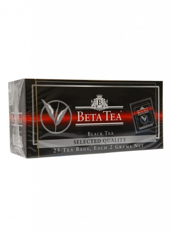 Çay \ Чай \ Tea Beta Celected Earl Grey qara çay 25 ədəd (paket)