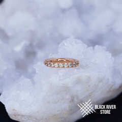 Кликер Twilight Crystal PVD Rose 1.2мм