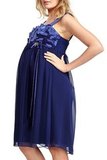 Платье для беременных 03725 синий