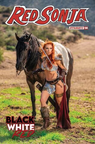 Red Sonja Black White Red #4 (Cover D)