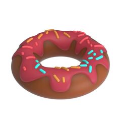 Эрекционное кольцо в форме пончика Berry - 