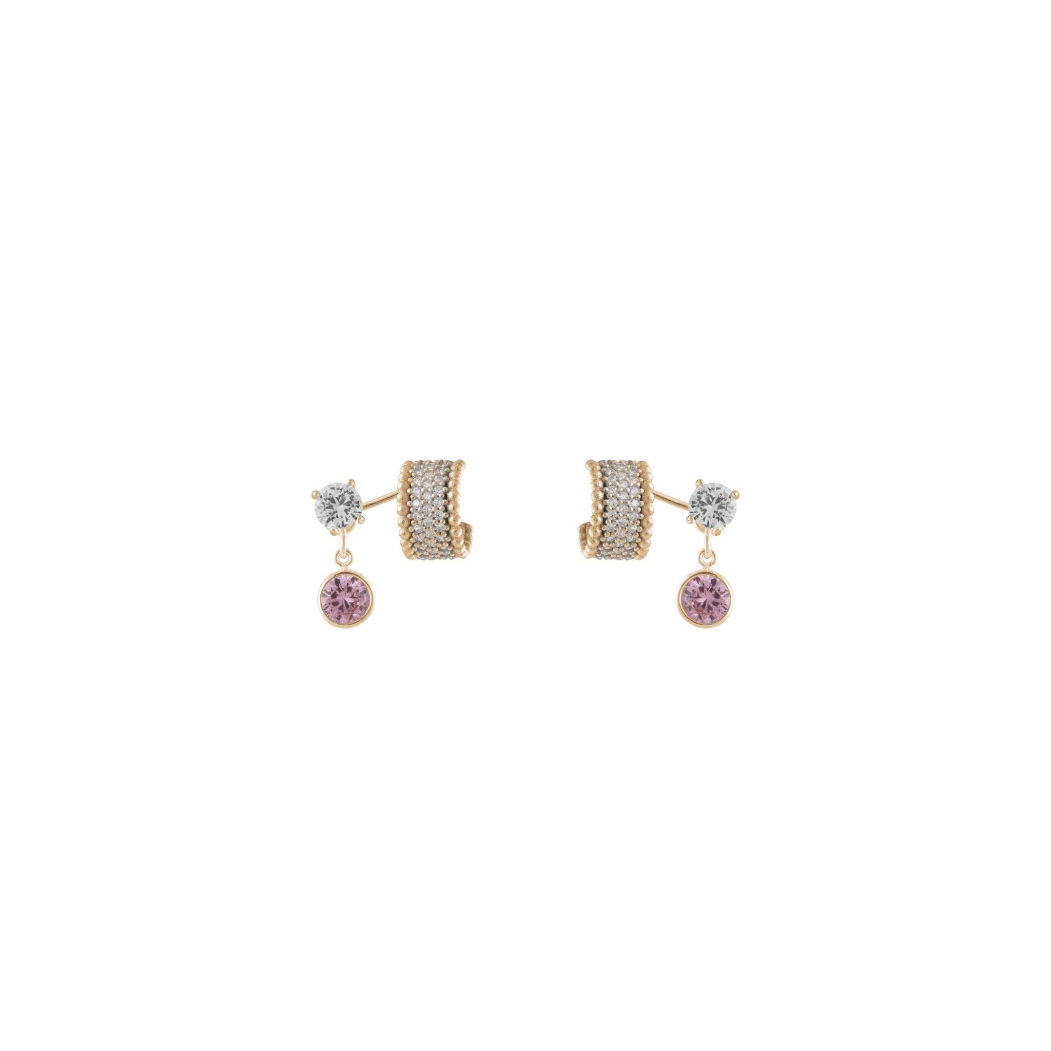 Серьги Scintilla Earrings – Pink