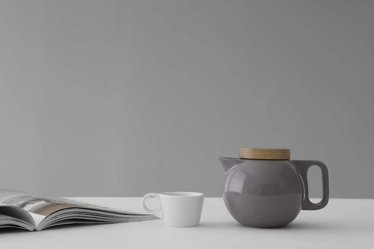 Чайник заварочный с ситечком Viva Scandinavia "Jaimi" 650 мл, серый