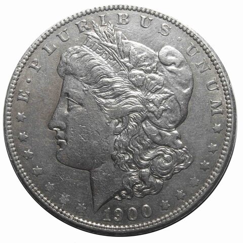 1 доллар США (Морган) 1900 год. XF