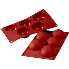 Форма силиконовая полусфера д 8 см