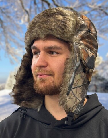 Картинка шапка-ушанка Skully Wear LFM-160 forest - 1