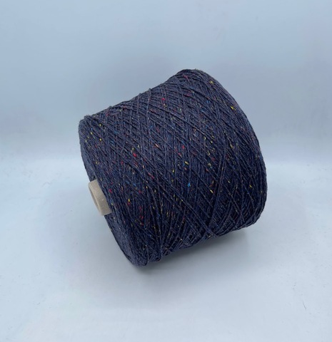 G&G Filati (пр.Италия),art-Tweedwool 400/100гр,70%Меринос 30%Шелк , цвет-Звездное небо, твид. арт.32078
