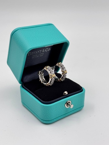 Серьги и кольцо Tiffany