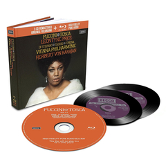 Leontyne Price, Vienna Philharmonic, Herbert von Karajan / Puccini: Tosca (2CD+Blu-ray Audio)