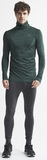 Утеплённая беговая рубашка Craft Fuseknit Comfort Green мужская