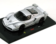 Ferrari FXX №16 Nurburgring silver HotWheels Elite 1:43