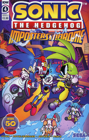 Sonic The Hedgehog Imposter Syndrome #4 (Cover A)