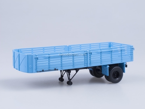 Semitrailer MAZ-5215 blue AutoHistory 1:43