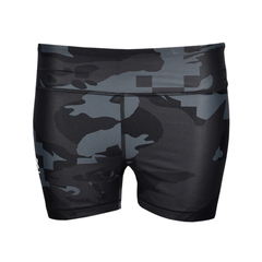 Женские теннисные шорты Under Armour Womens Iso Chill Team Shorty - black/white