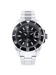 Часы кварцевые Neptune, черные